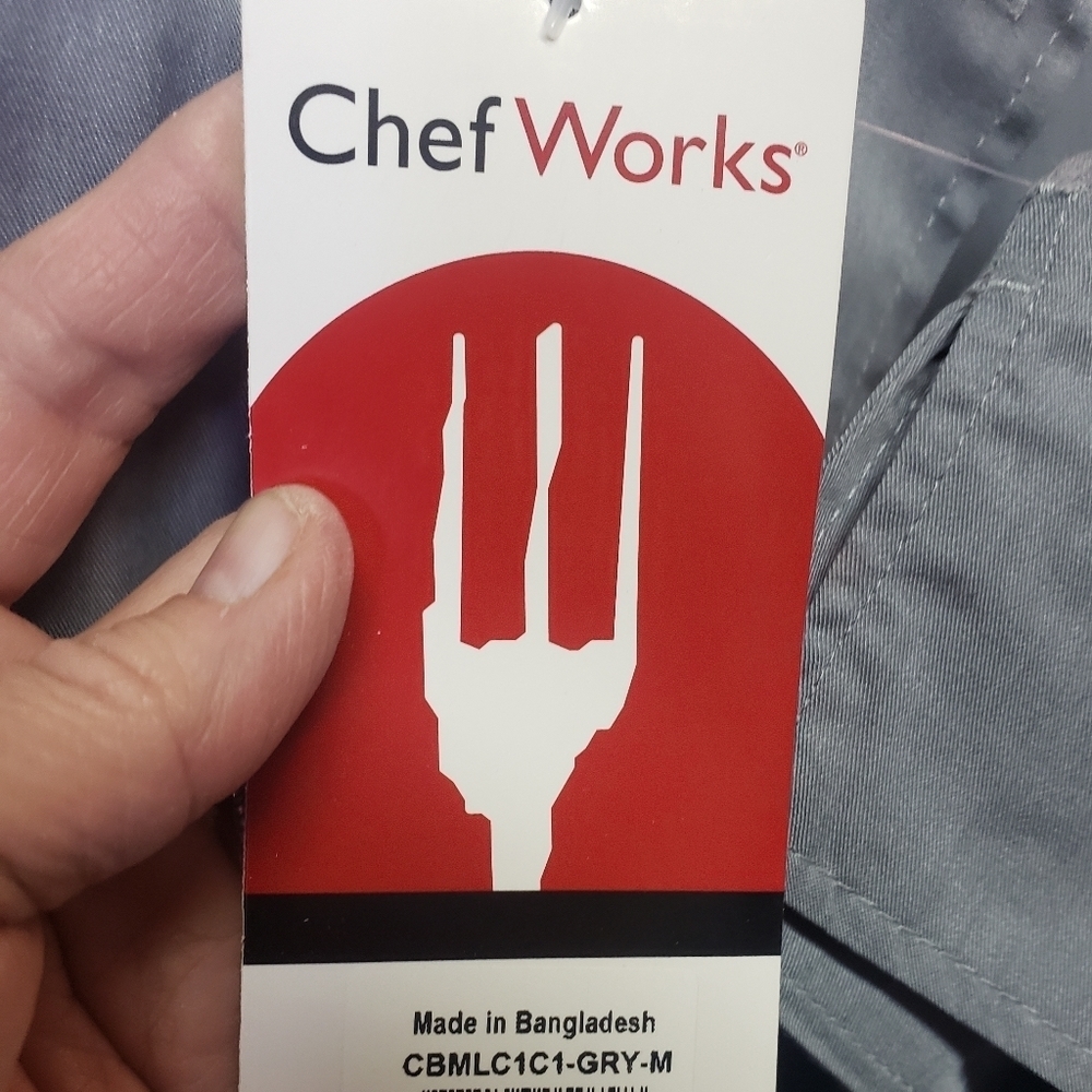 Chef Works Restaurant Wear Size Medium - Picture 8 of 8